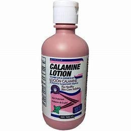 calamine lotion bottle